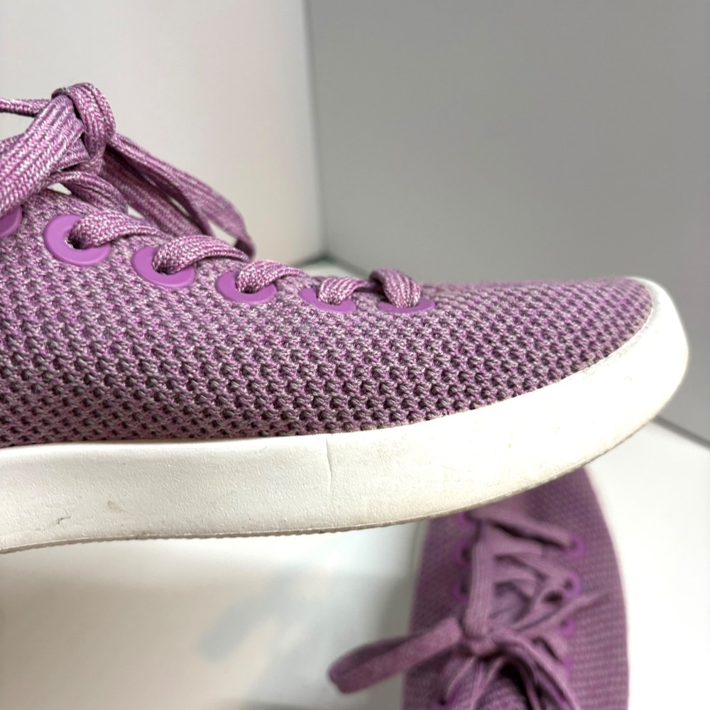 Allbirds Men's Purple Tree Piper Sneakers in Size 8 - Picture 7 of 9